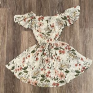 City Studio off the shoulder floral dress from Macys